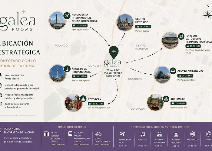 Apartment Private Pod In Roma Norte, A 2 Km Del Angel En Reforma Mexiko-Stadt